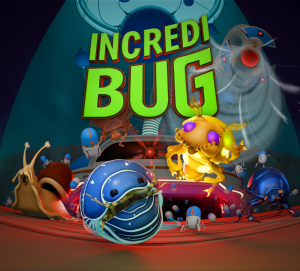 Quadratisches Titelbild aus dem Spiel Incredibug.